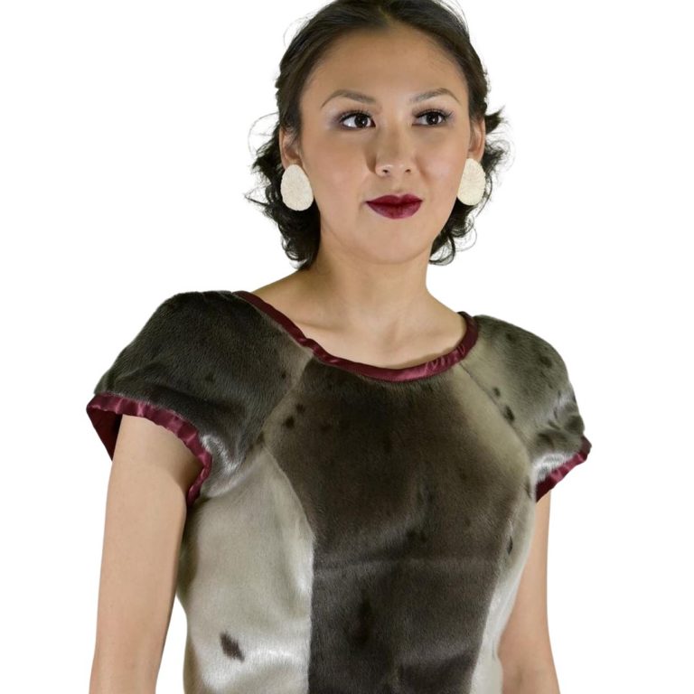 Seal Skin Evening Dress (Custom made) Proudly Indigenous Crafts