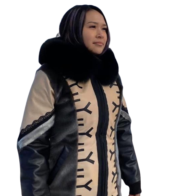Seal Skin Leather Parka (Custom made) Proudly Indigenous Crafts