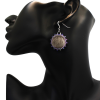 Sealskin Mini Purple earrings
