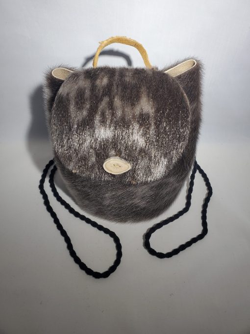 (Sold) Sealskin Mini Backpack - Image 7