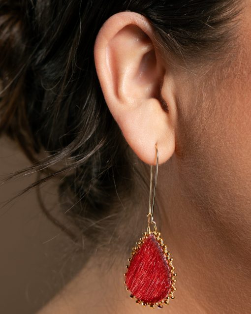Red & Gold Sealskin Drip (available to order) - Image 4