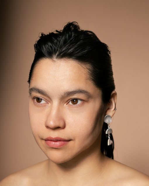 Moon Phase Sealskin Mini Earrings - Image 5