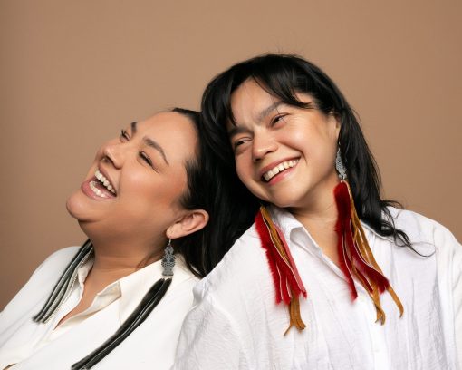 Beaded Sealskin Earrings - Image 4