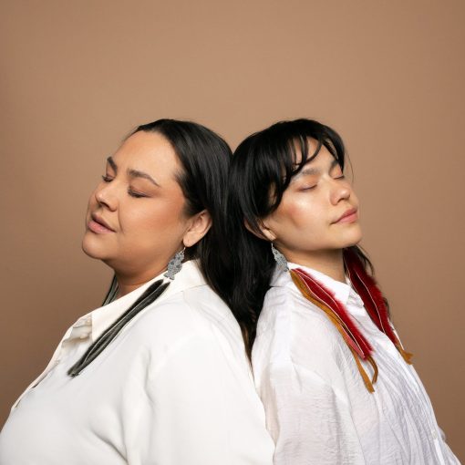 Beaded Sealskin Earrings