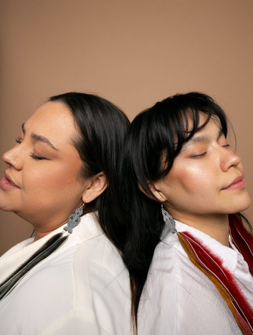 Beaded Sealskin Earrings - Image 5