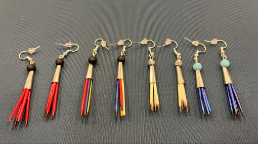 Porcupine Quills Earrings - Image 2
