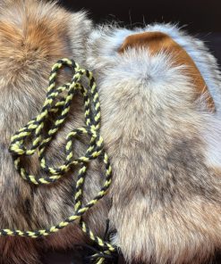 Men's Large Coyote & Bison Mittens