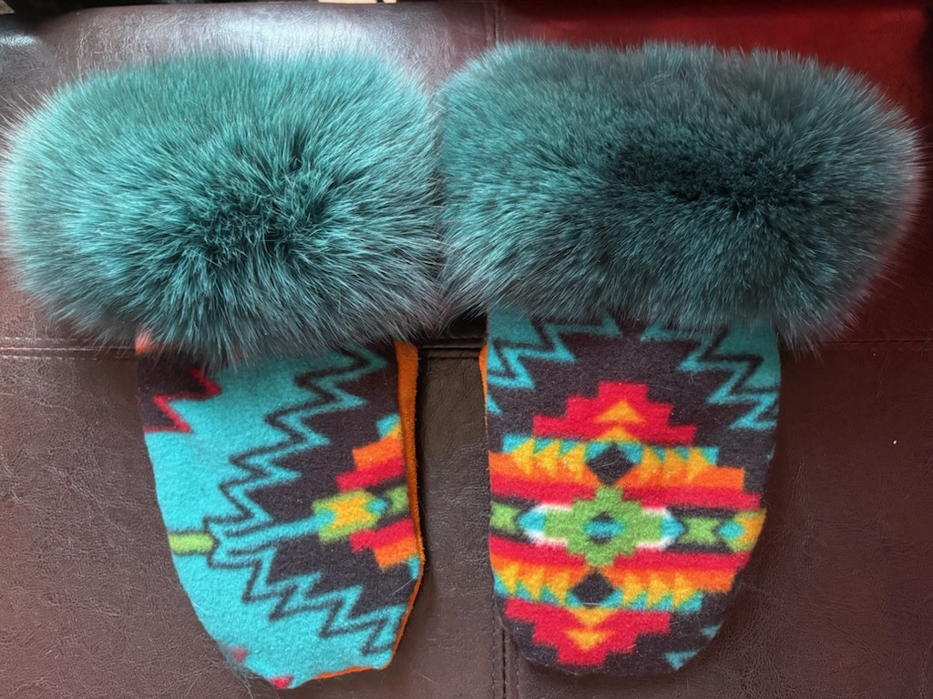 Native Fabric Mittens