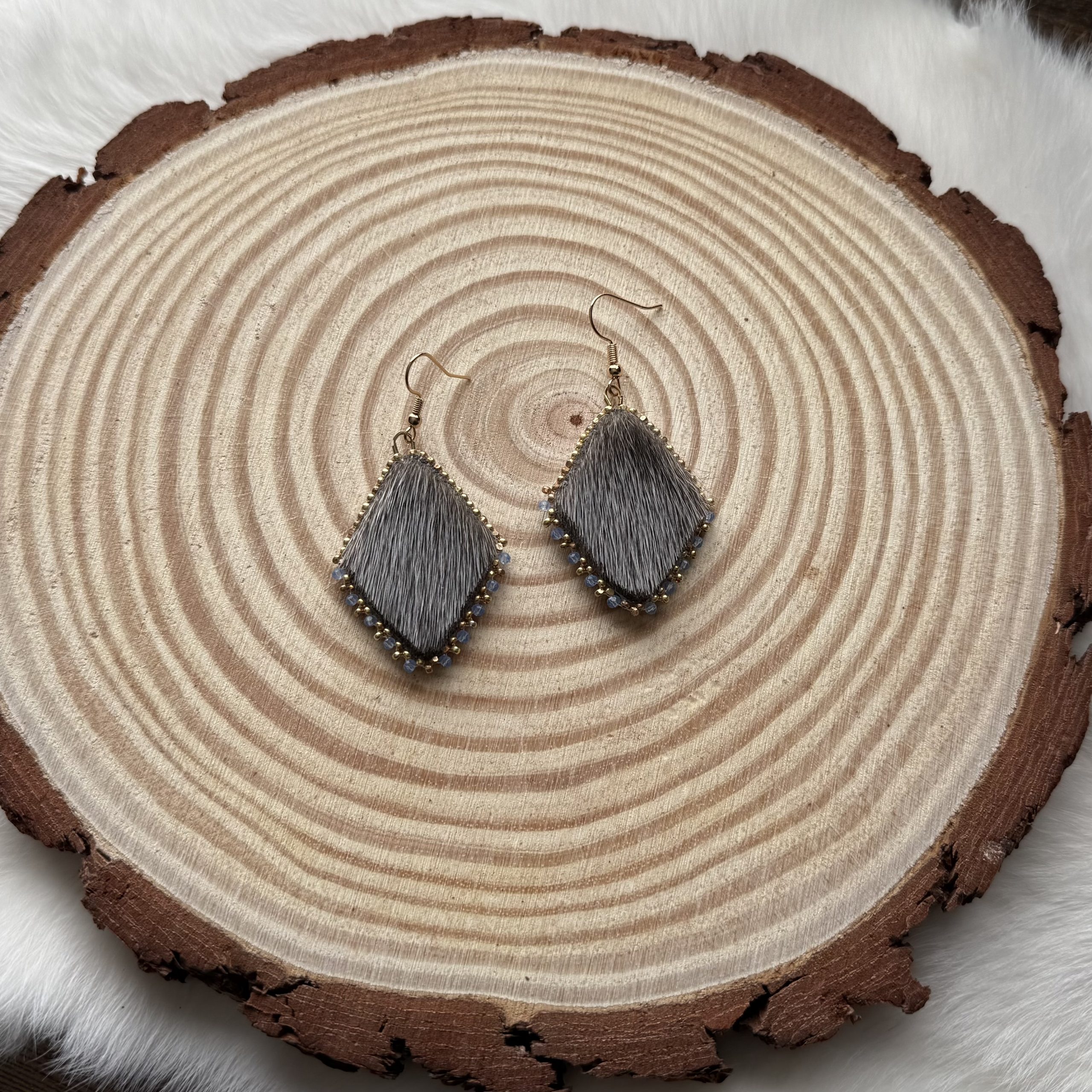 Sealskin Earrings