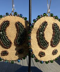 Hoof print earrings