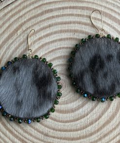 Alternative view of Hoof print earrings