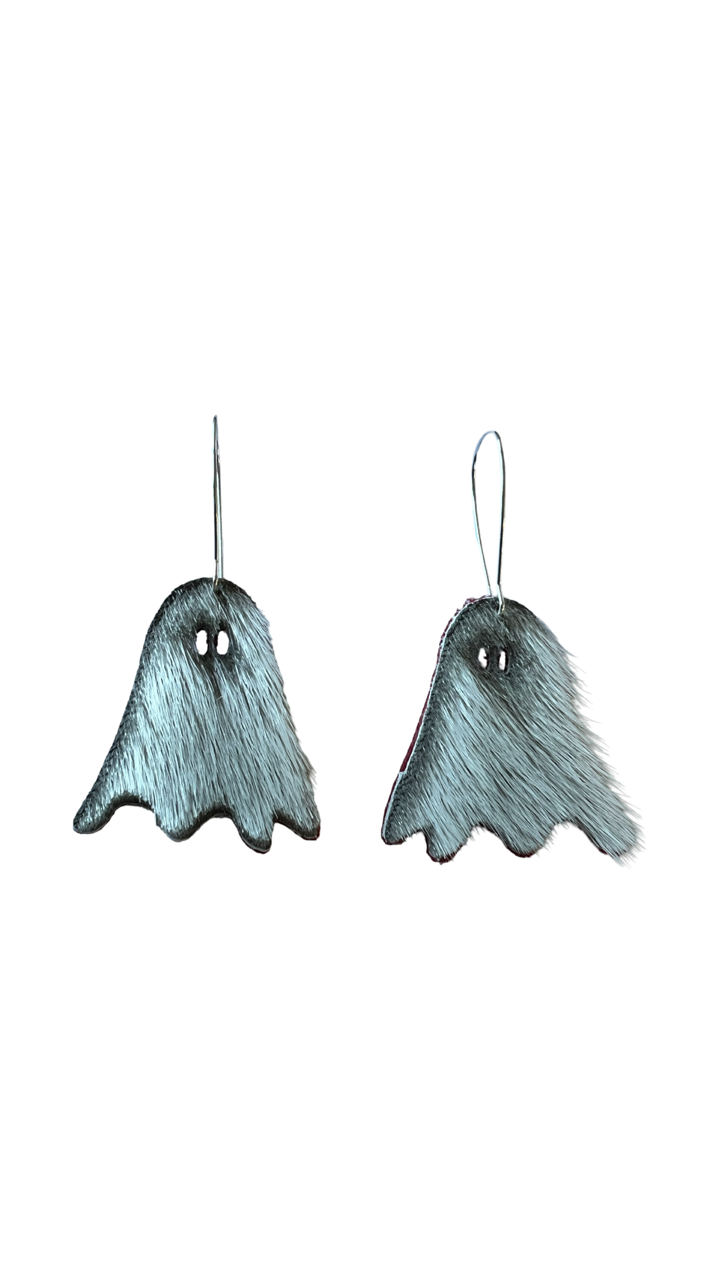 Sealskin Ghost Earrings