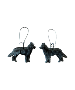 Sealskin Husky Earrings