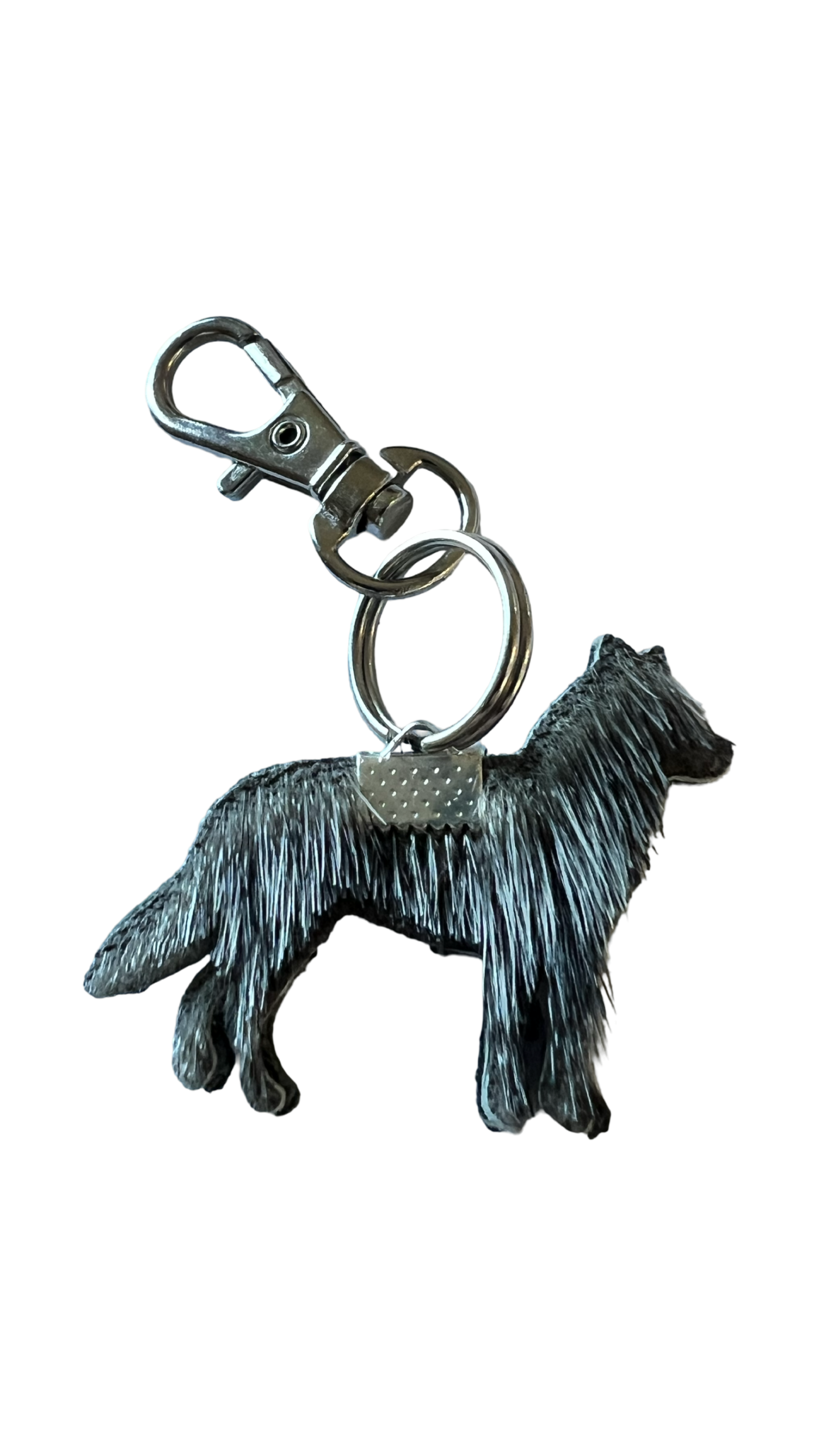 Sealskin Husky Keychain