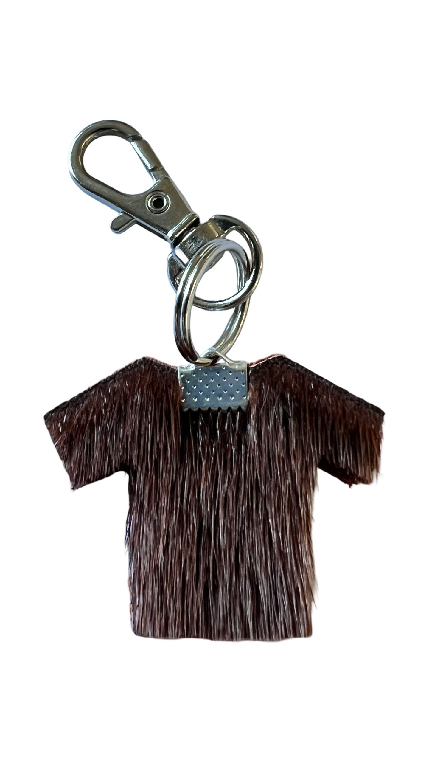 Orange Shirt Sealskin Keychain