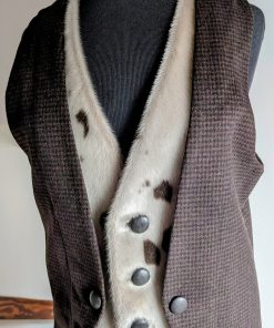 Northern Vest (Sealskin & Cashmere - Size Small)