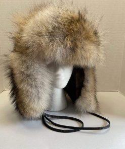 Wolf/coyote trappers hat